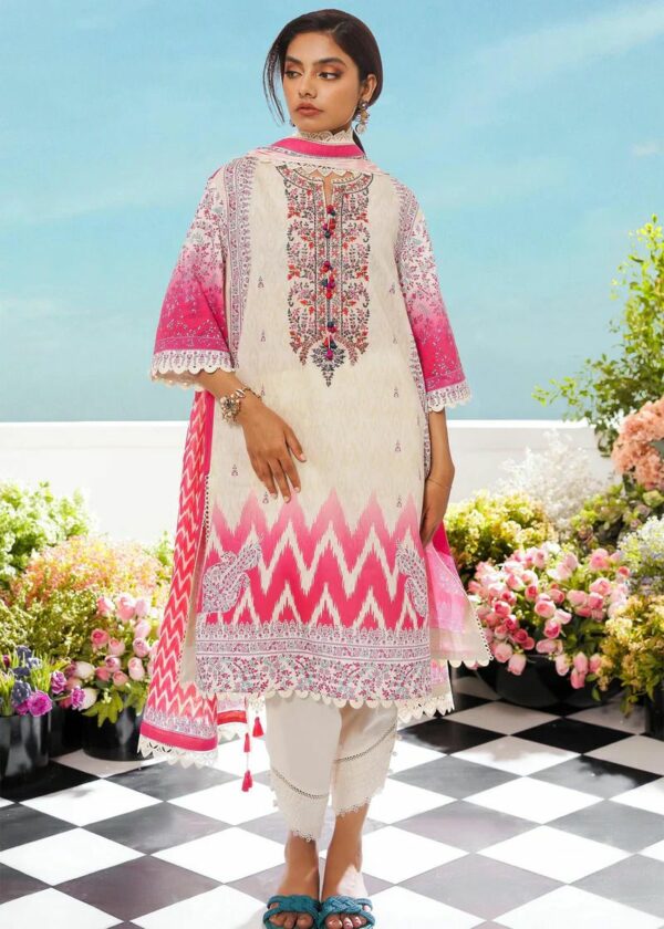 Sana Safinaz 2PC Unstitched Printed Lawn Suit
