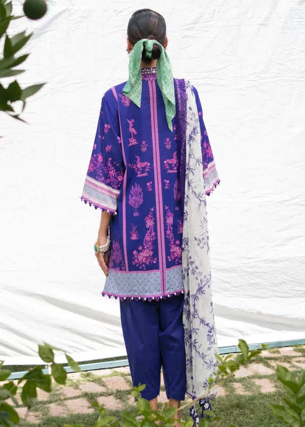 Sana Safinaz 3PC Unstitched Embroidered Printed Lawn Suit